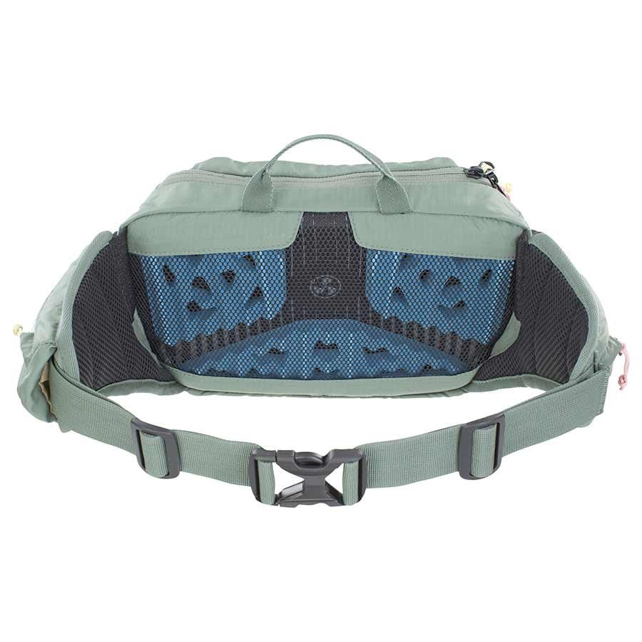 EVOC, Hip Pack 3L + 1.5L Bladder, Hydration Bag, Volume: 3L, Bladder: Included (1.5L), Olive