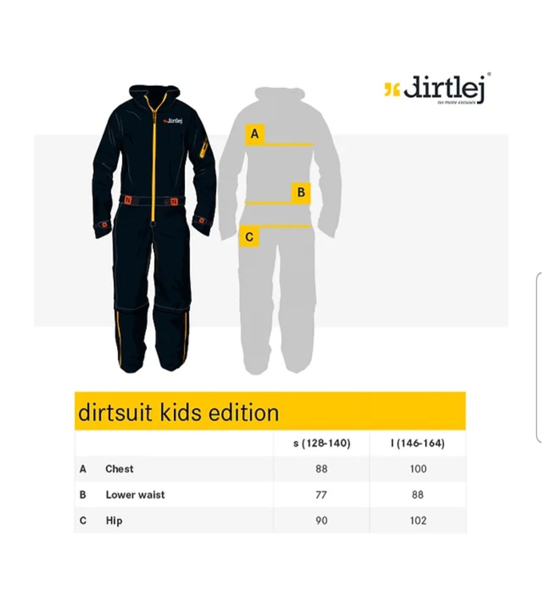 DIRTLEJ Dirt Suit - Youngster edition