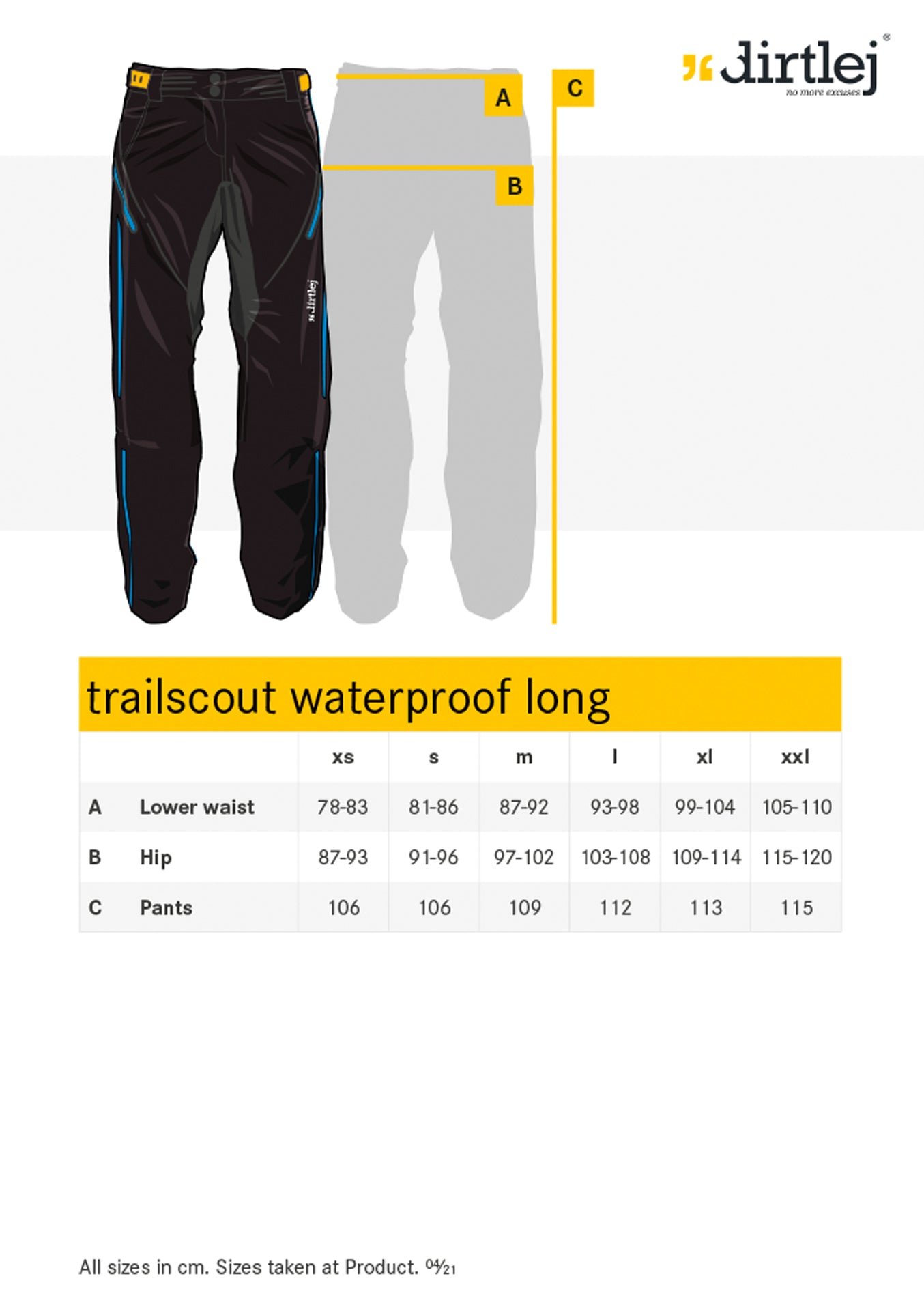 DIRTLEJ  Trail Scout Waterproof long