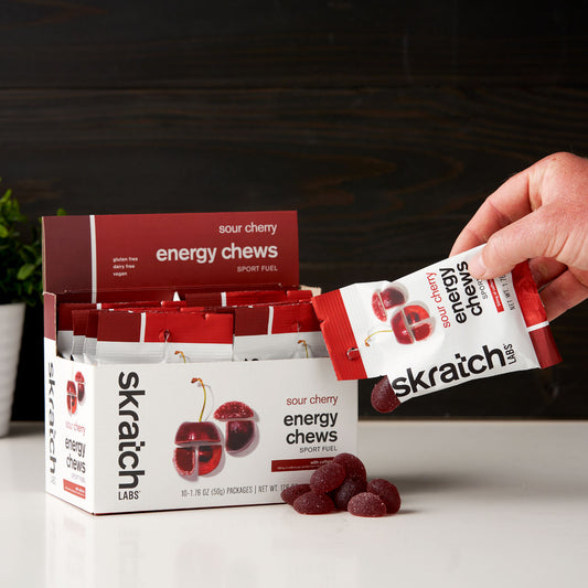 Skratch Labs Sport Energy Chews - Raspberry